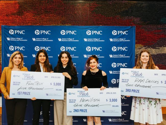 All Biomedical Engineering Pitch winners